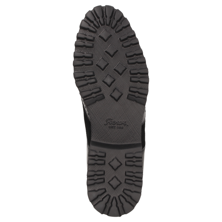 Sioux Meredith-703-XL dames in zwart – zoolaanzicht