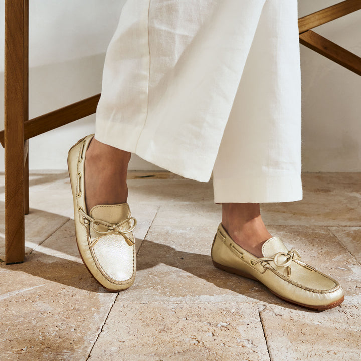 Sioux Carmona-701 pour femme, couleur jaune – photo de la paire