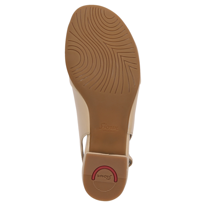 Sioux Zippora Damen in beige – Sohlenansicht