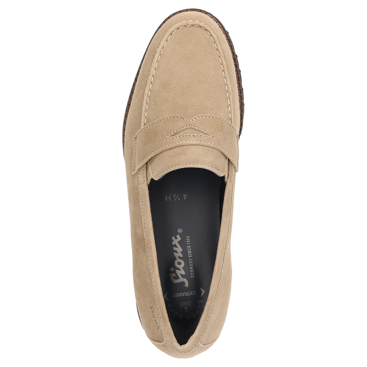 Sioux Meredith-709-H Damen in beige – Ansicht von oben