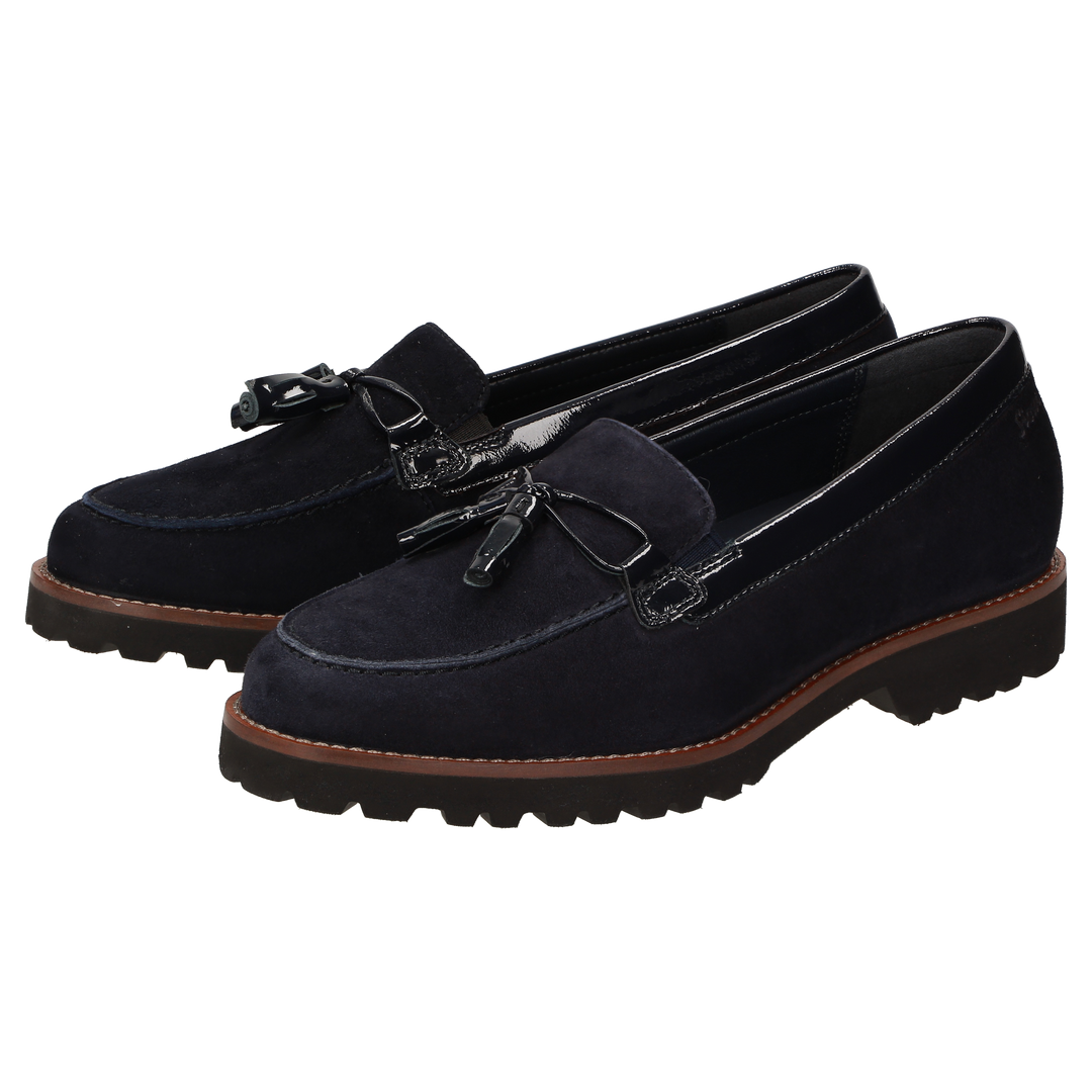 Sioux Meredith-730-H Women's in Dark Blue – Pair Image