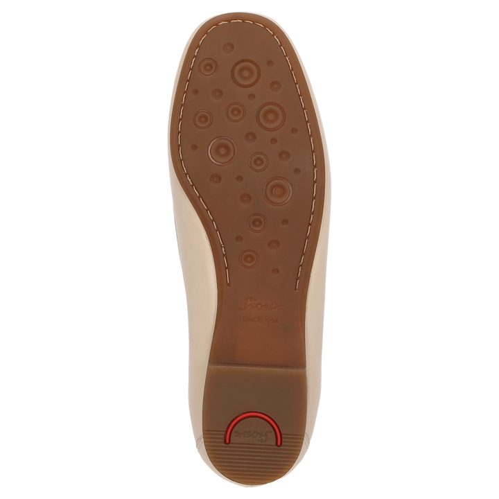 Sioux Zalla Damen in beige – Sohlenansicht