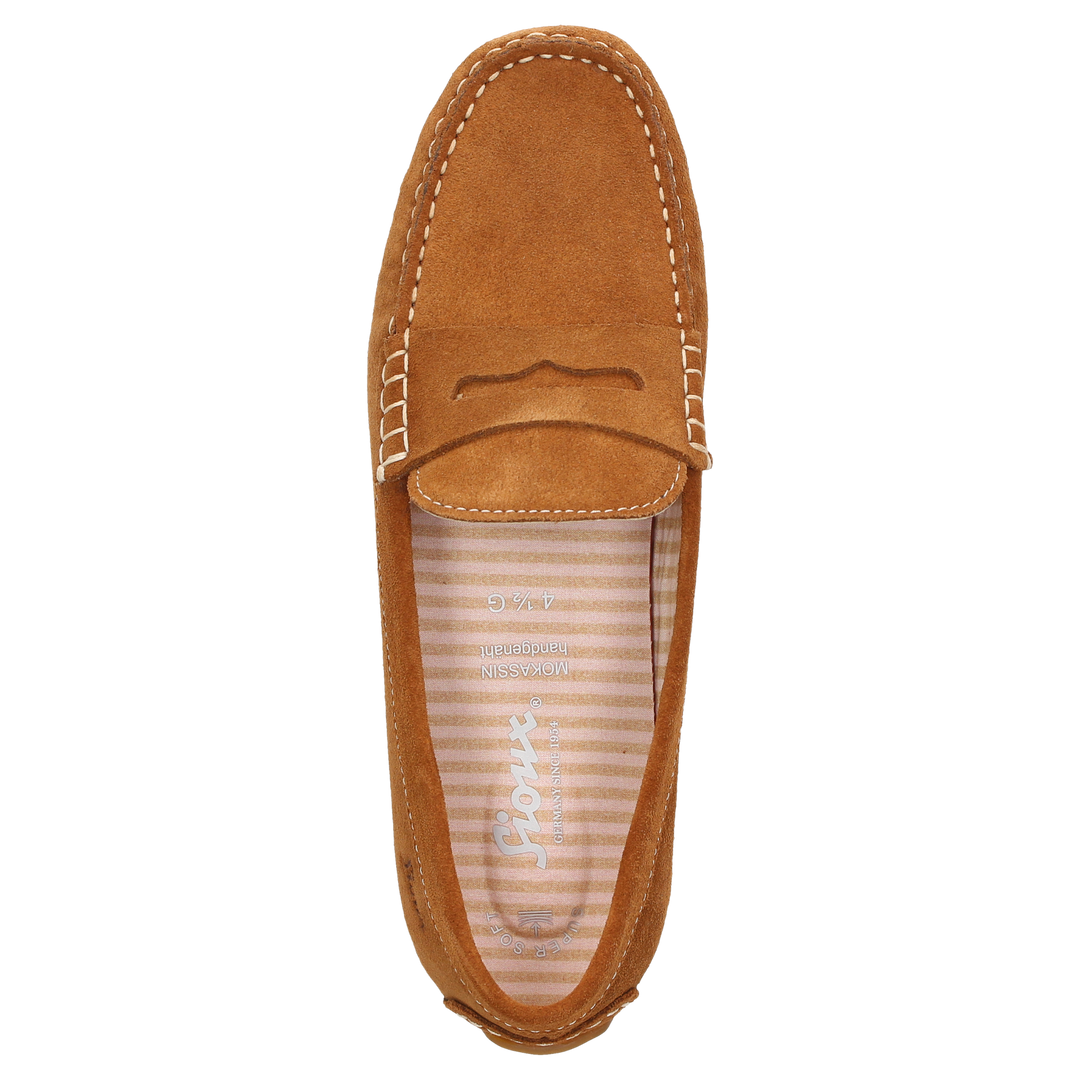 Sioux Carmona-700 Damen in cognac – Ansicht von oben