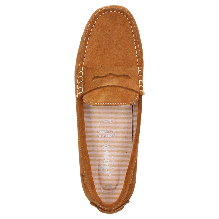 Sioux Carmona-700 Damen in cognac – Ansicht von oben