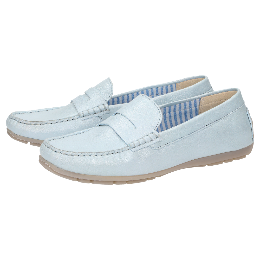 Sioux Carmona-700 pour femme, bleu clair – photo de la paire