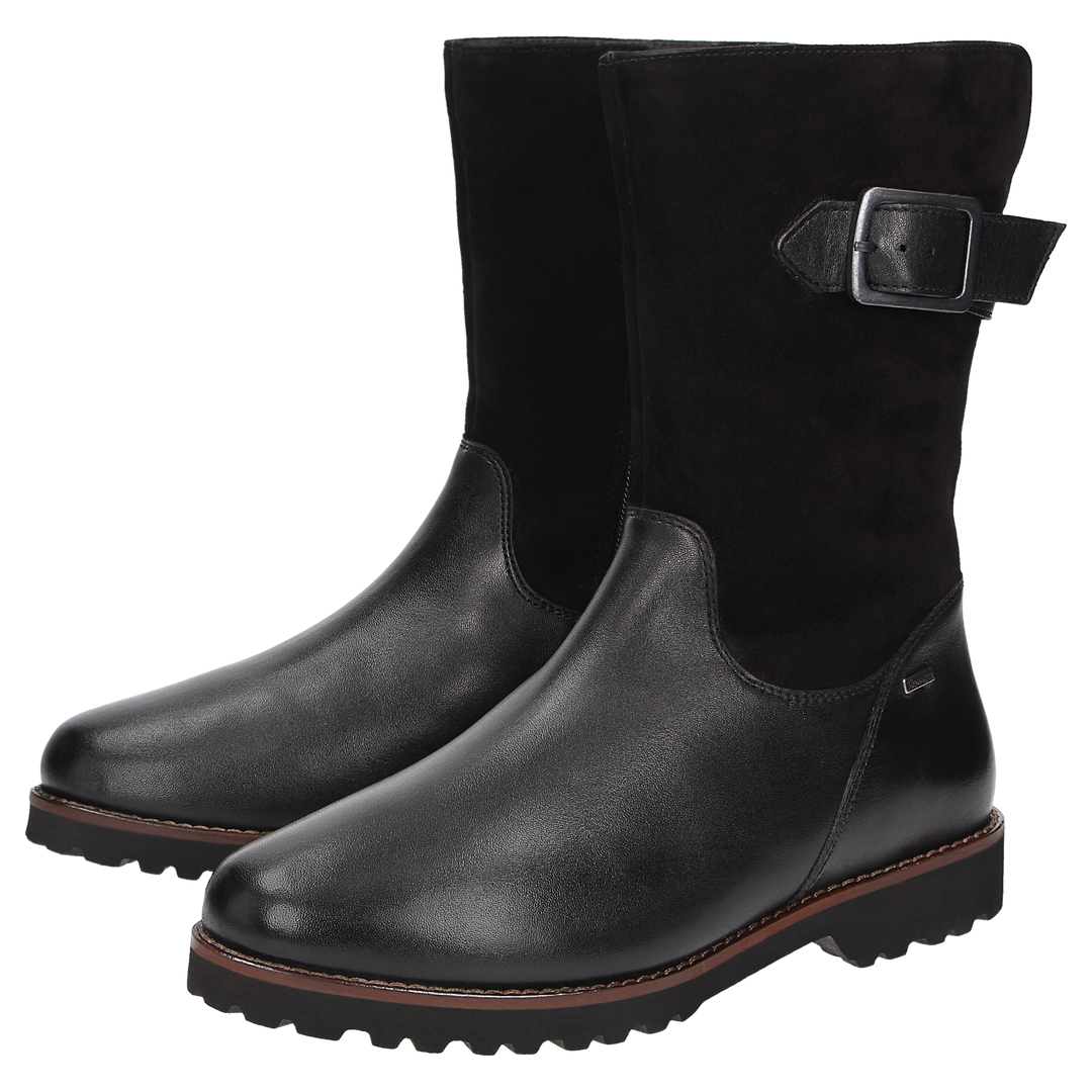 Sioux Merdit-742-TEX-LF-H pour femme, en noir – photo de la paire