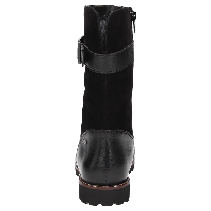 Sioux Merdit-742-TEX-LF-H Damen in schwarz – Rückansicht