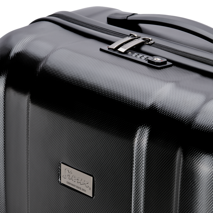 Reisekoffer Set 3 teilig - schwarz