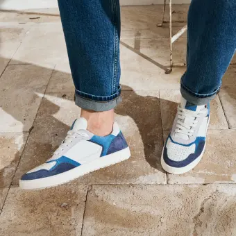 Sioux shoes men Tedroso-704 Sneaker blue 11416 for 99,95 € 