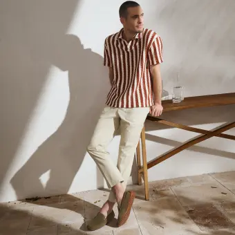 Sioux chaussures homme Callimo Slipper vert 12135 pour 109,95 € 