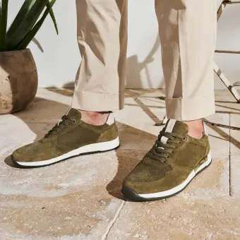 Sioux shoes men Rojaro-718 Sneaker green 12175 for 129,95 € 