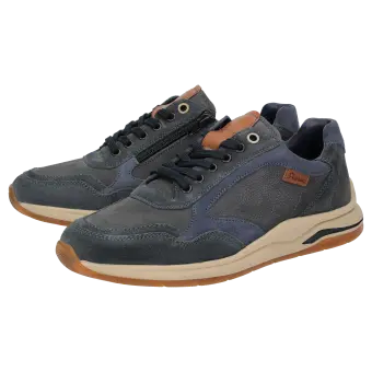 Sioux schoenen heren Turibio-713-J Sneaker donkerblauw 12435 voor 129,95 € 