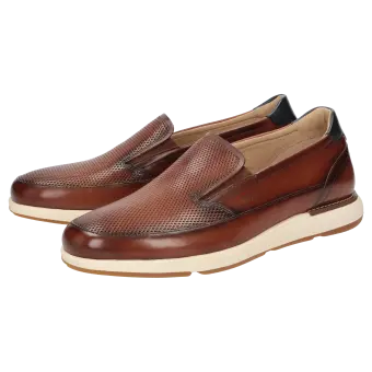 Sioux shoes men Furatino-701 Slipper cognac 12811 for 129,95 € 
