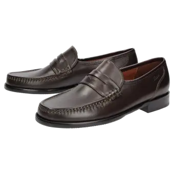 Sioux Schuhe Herren Sassodor-700 Slipper dunkelbraun 13051 für 129,99 € kaufen