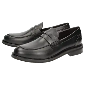 Sioux Schuhe Herren Arodelon-700 Slipper schwarz 13161 für 149,99 € kaufen
