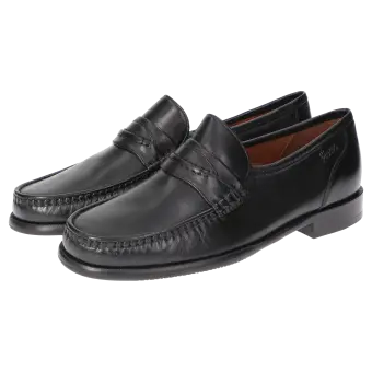Sioux shoes men Como moccasin black 20285 for 129,95 € 