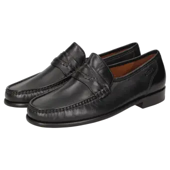Sioux shoes men Como moccasin black 20634 for 129,95 € 
