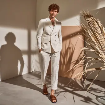 Sioux schoenen heren Mirtas Sandaal bruin 30903 voor 89,95 € 