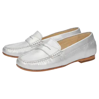 Sioux Schuhe Damen Borinka-700 Slipper silber 40214 für 109,95 € kaufen