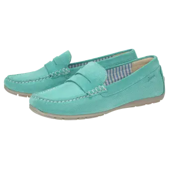 Sioux shoes woman Carmona-700 Slipper green 40335 for 99,95 € 