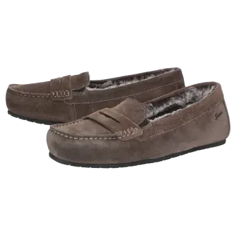 Sioux Schuhe Damen Farmiga-707-LF Slipper dunkelbraun 42431 für 119,99 € kaufen