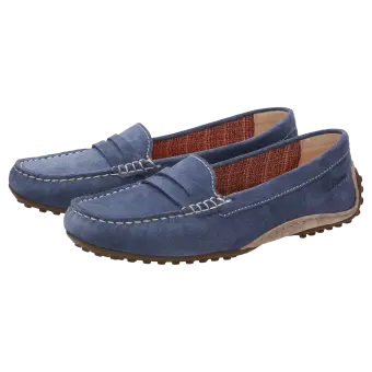 Sioux shoes woman Cacciola slip-on shoe blue 63289 for 119,95 € 