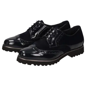 Sioux shoes woman Meredith-703-H lace-up shoe dark blue 64334 for 89,95 € 