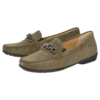 Sioux Schuhe Damen Cortizia-727-H Slipper grün 67749 für 89,95 € kaufen