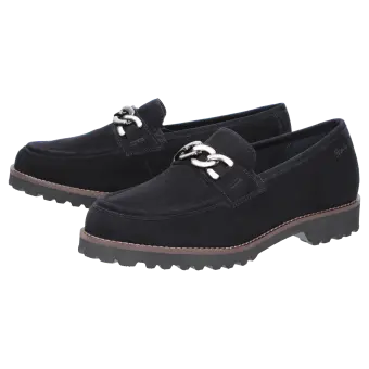 Sioux chaussures femme Meredith-734-H Slipper bleu foncé 67769 pour 139,99 € 