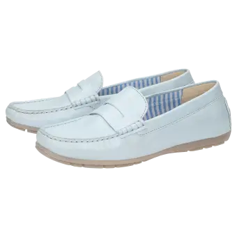 Sioux shoes woman Carmona-700 Slipper light-blue 68687 for 99,95 € 