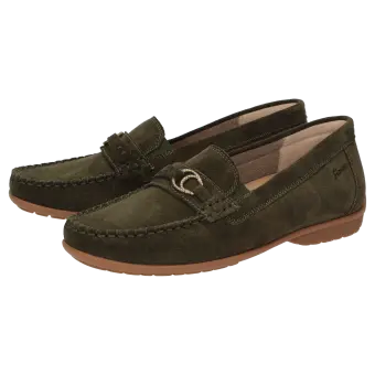 Sioux Schuhe Damen Cobarja-H-SC Slipper dunkelgrün 69232 für 119,95 € kaufen