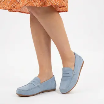 Sioux shoes woman Simadesa-700 Slipper light-blue 42081 for 99,95 € 