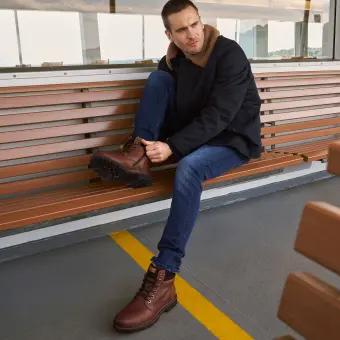 Sioux Schuhe Herren Adalr.-704-TEX-LF-H Stiefelette braun 38362 für 179,99 € kaufen