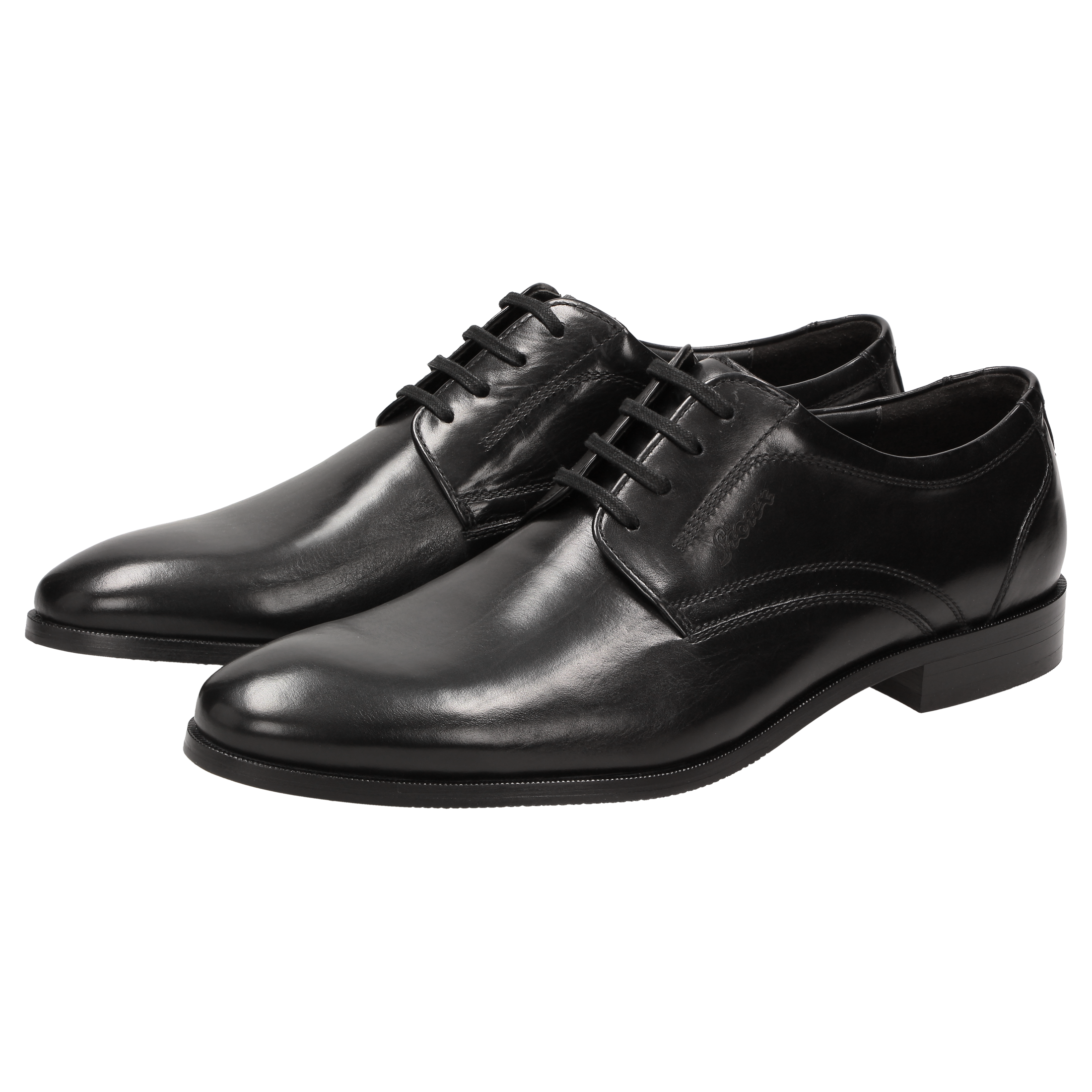Geox Leder Klassische Schnürschuhe in Schwarz für Herren Herren Schuhe Schnürschuhe Oxford Schuhe 