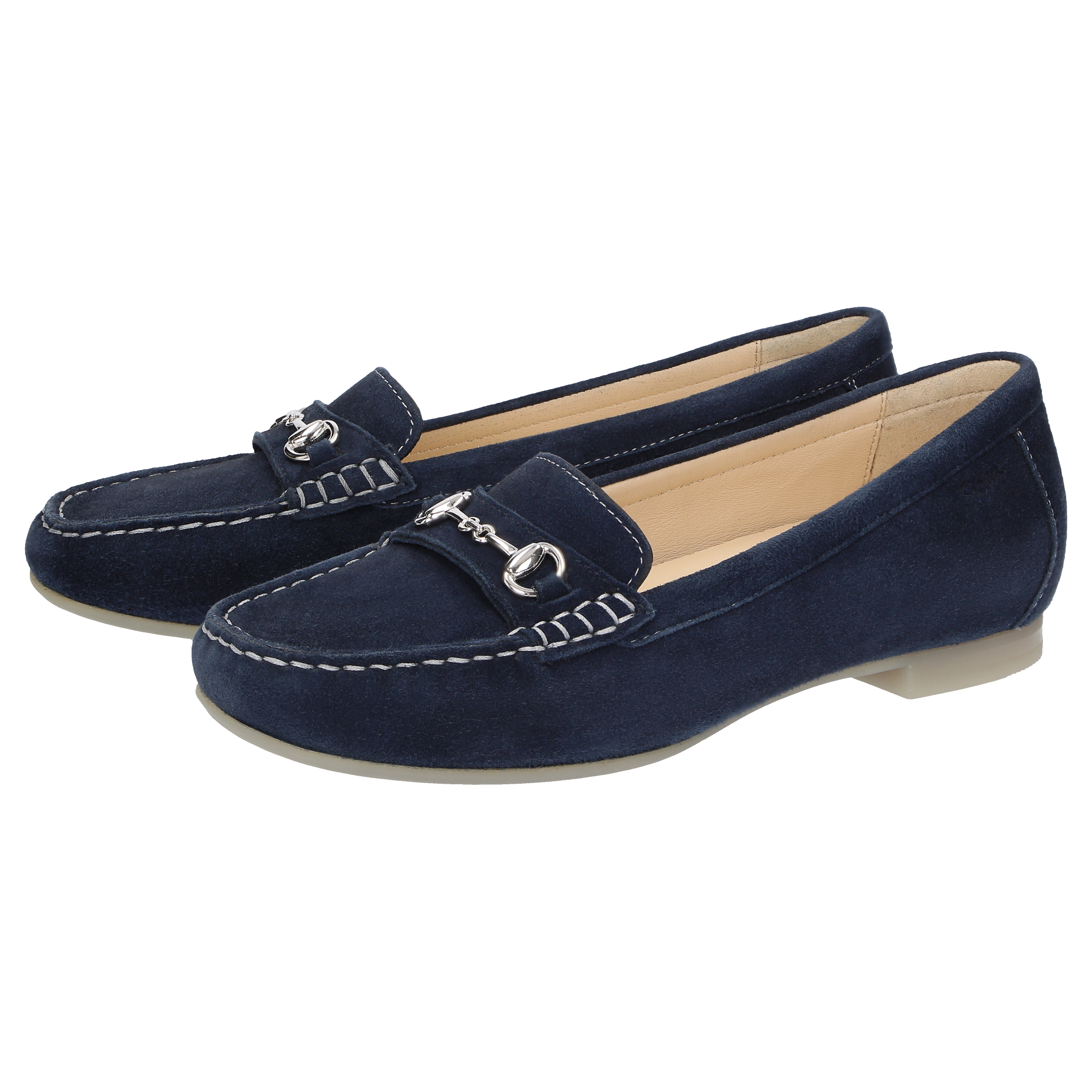Sioux Zillette-700 Mocassini Donna – Pelle Scamosciata, Velluto Capra, Fodera In Pelle, Suola In Gomma – Scarpe Estive Comode