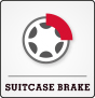 Suitcase brake