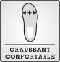 Chaussant confortable